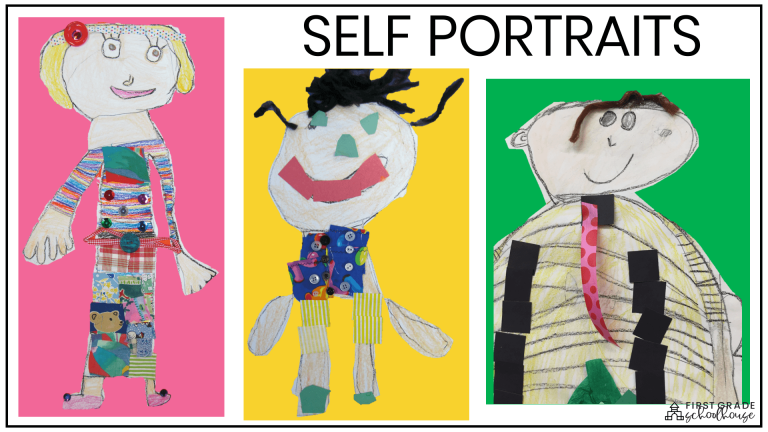 Easy Fun All About Me Self Portrait Art Activity For Kids First 