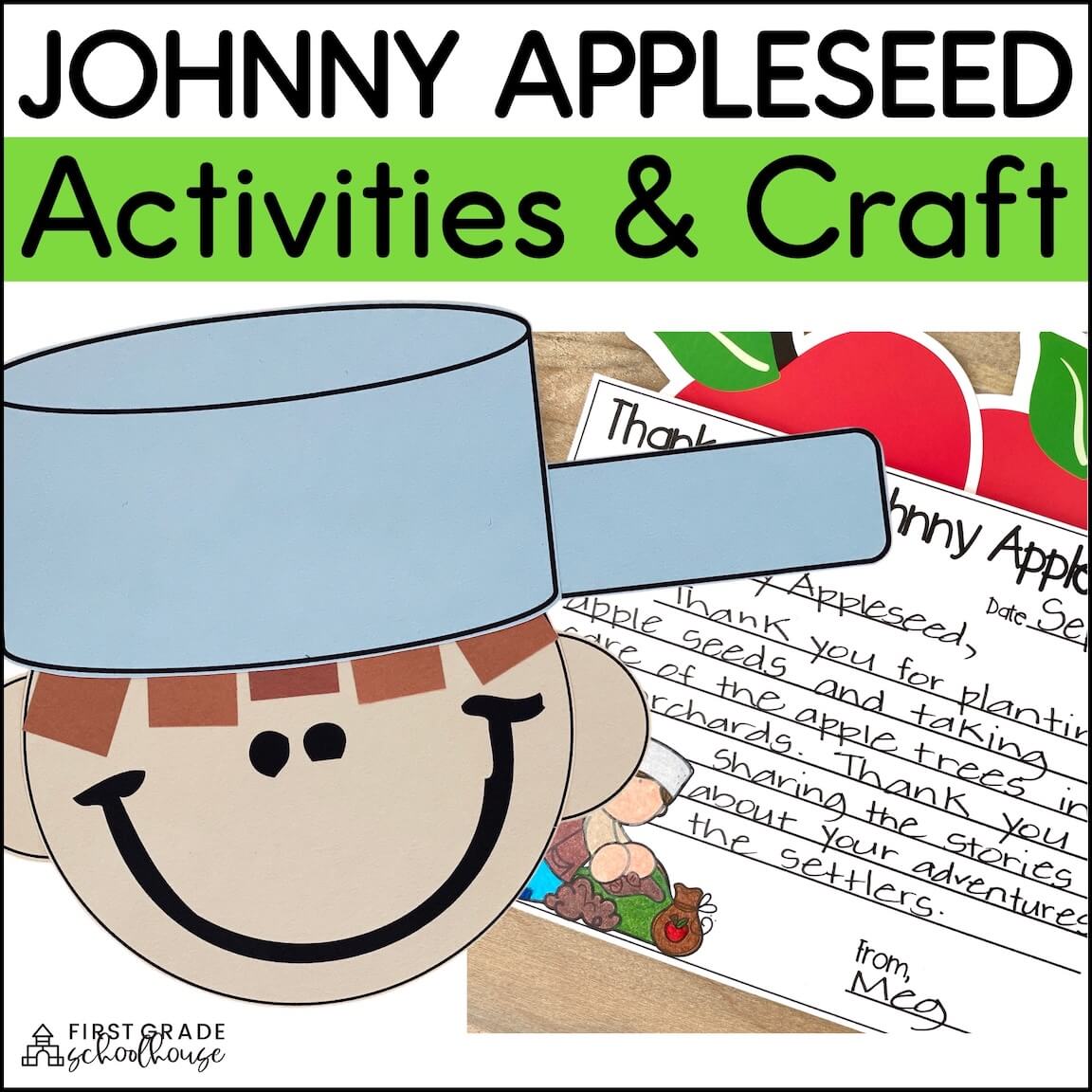 Johnny Appleseed Activities & Craft educational resource